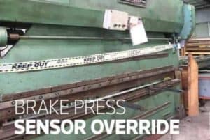 Brake Press Sensor Override Article Image